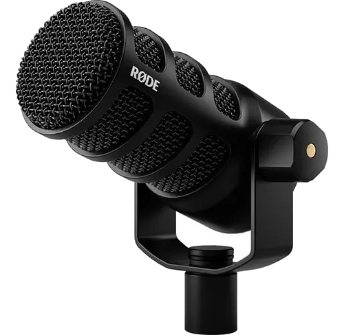 Microfone Rode Podmic Usb E Xlr Dinâmico Transmissão E Podca Preto