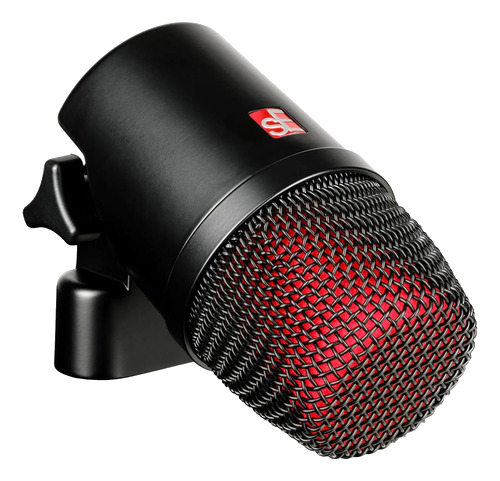 Microfone Bumbo Seelectronics V Kick Dinâmico Supercardióide Preto